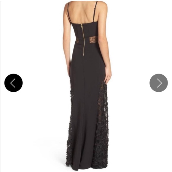 Maria Bianca Nero black formal dress size 6 - Picture 2 of 6